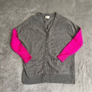 Kate Spade Colorblock Wool Cashmere Blend Cardigan Size XS